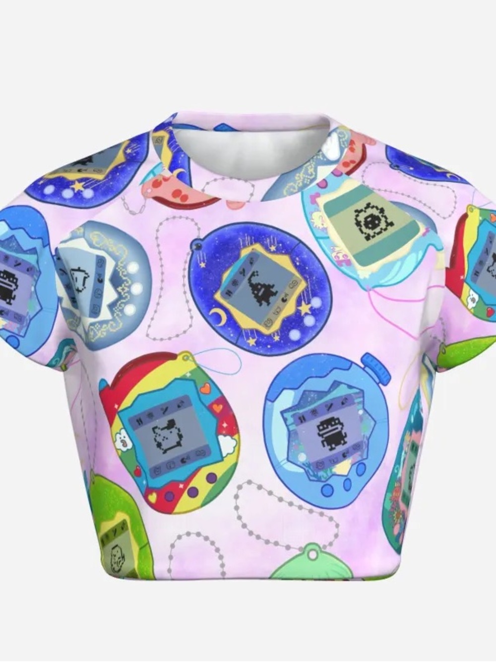 Virtual Pet Crop Top